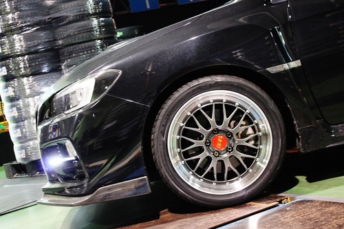 1/43 Subaru Impreza modified 22B-STi -inch up BBS LM